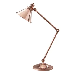 Elstead Schreibtischlampe ISMENE Kupfer 66cm Tisch Leuchte< Tischlampen|Bürolampen