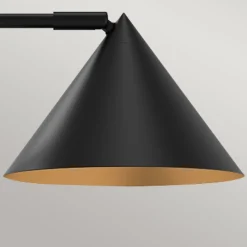 Elstead Schreibtischlampe Metall 51 cm hoch Schwarz verstellbar< Bürolampen|Schlafzimmer Lampen