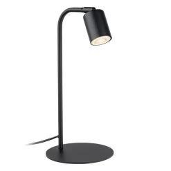 Tischlampen|Bürolampen*TK Lighting Schreibtischlampe Metall 40 cm klein Schwarz verstellbar
