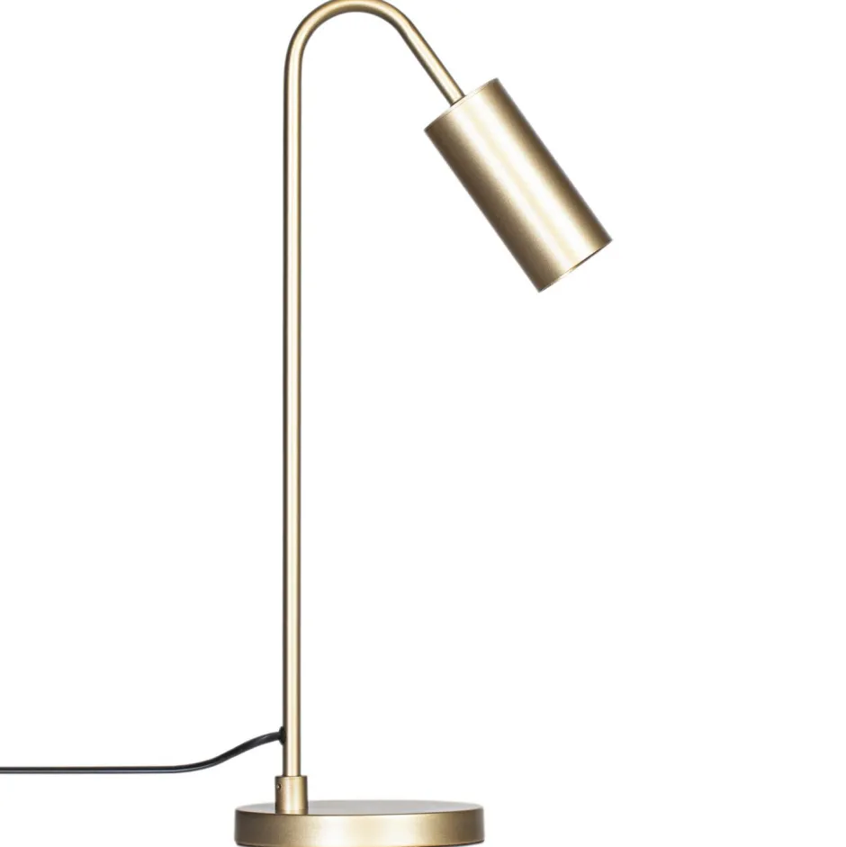 By Rydéns Schreibtischlampe Metall GU10 51 cm hoch in Gold matt< Bürolampen|Schlafzimmer Lampen