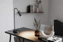 Bürolampen|Schlafzimmer Lampen*By Rydéns Schreibtischlampe Schwarz 51 cm hoch Metall GU10