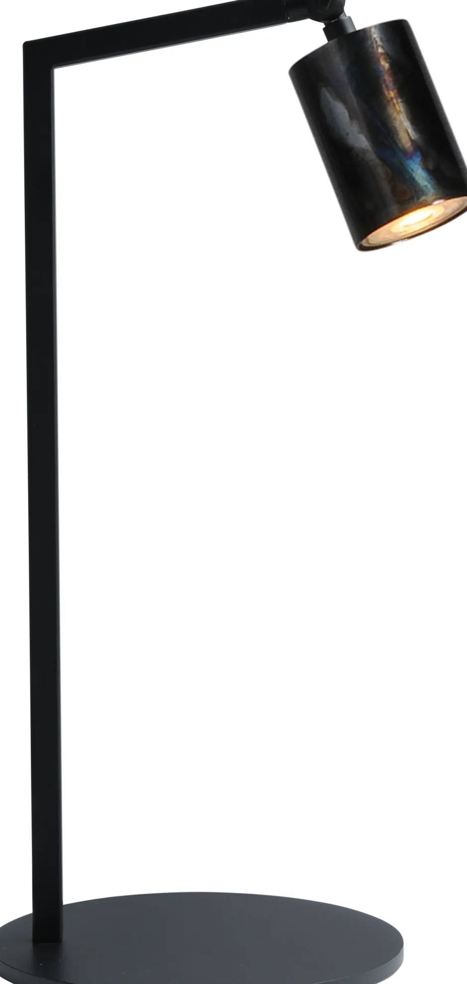 Masterlight Schreibtischlampe Schwarz Öl-Effekt 50 cm Metall< Tischlampen|Bürolampen