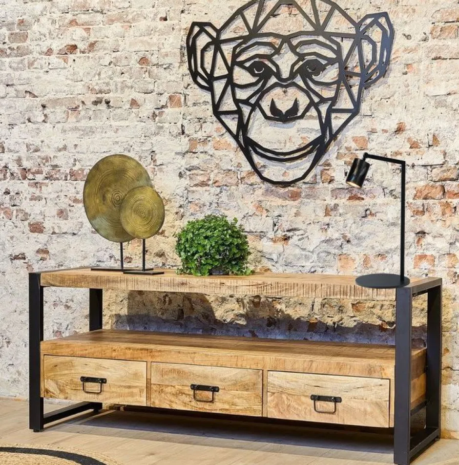 Masterlight Schreibtischlampe Schwarz Öl-Effekt 50 cm Metall< Tischlampen|Bürolampen