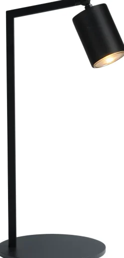 Masterlight Schreibtischlampe Schwarz Metall 50 cm verstellbar GU10< Tischlampen|Bürolampen