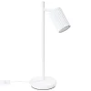 Bürolampen|Schlafzimmer Lampen*Sollux Schreibtischleuchte Weiß Metall H: 43 cm schwenkbar GU10