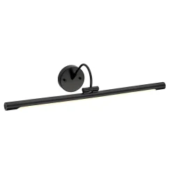 Elstead Schwarze Bilderleuchte LED verstellbar 67cm lang Wand< Jugendstil Lampen|Wandleuchten