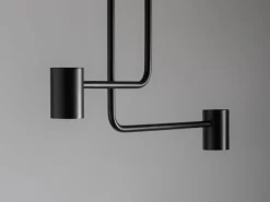 Sigma Schwarze Deckenleuchte Metall GU10 L:60 cm akzentuiert< Deckenleuchten|Moderne Lampen