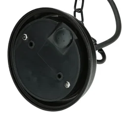 Elstead Schwarze Hängelampe IP43 Rustikal Kirchenglas< Metall Lampen|Rustikale Lampen