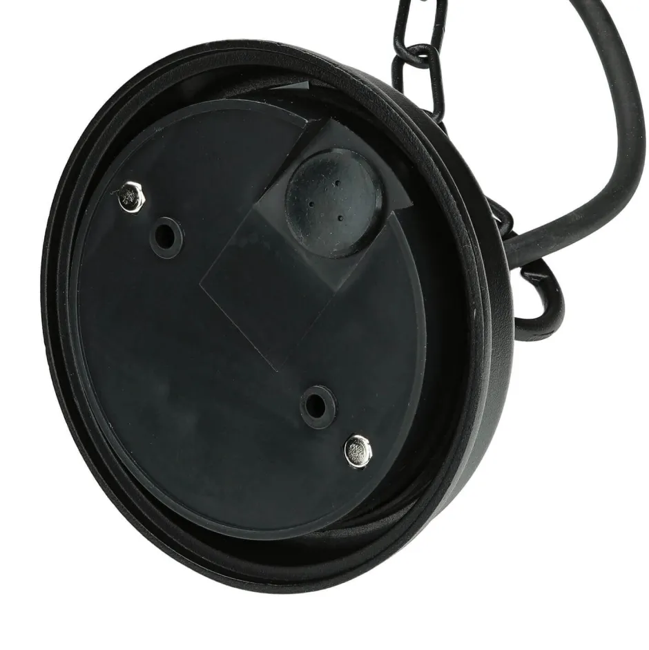 Elstead Schwarze Hängelampe IP43 Rustikal Kirchenglas< Metall Lampen|Rustikale Lampen