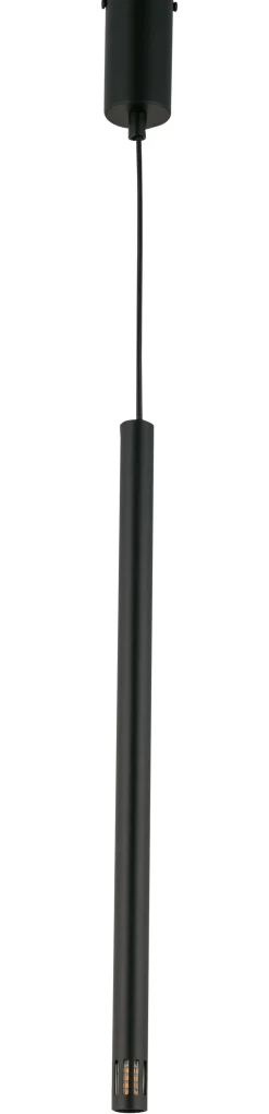 Sigma Schwarze Hängelampe Metall Zylinder G9 Ø5 cm rund< Hängelampen|Moderne Lampen