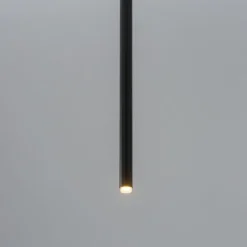 Hängelampen|Moderne Lampen*Sigma Schwarze Hängeleuchte Metall Zylinder G9 minimalistisch