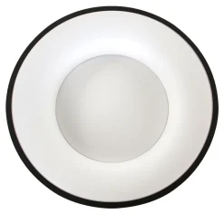 Steinhauer Schwarze LED Deckenlampe Metall Kunststoff 40 W 2700 K< Deckenleuchten|Led Lampen