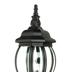 Easylight Schwarze Wand Außen Lampe rustikal regenfest BREST< Rustikale Lampen|Rustikale Außenleuchten