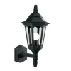 Außenleuchten Antik|Außenwandleuchten*Elstead Schwarze Wandlampe Aluminium IP43 Rustikal außen