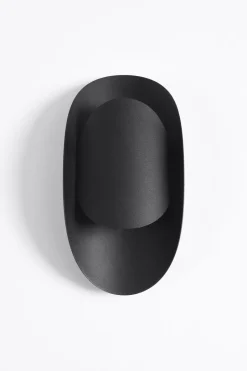 Sollux Schwarze Wandlampe indirekt H: 30 cm G9 Modern HEDDO< Wandleuchten|Flurlampen