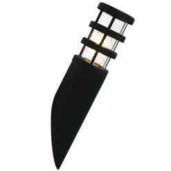 Elstead Schwarze Wandleuchte ALYSONE Skandinavisch IP44< Außenwandleuchten|Metall Lampen