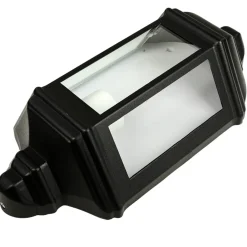 Easylight Schwarze Wandleuchte außen LIVORNO Rustikal IP44 E27< Rustikale Lampen|Maritime Lampen