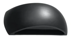 Wandleuchten|Flurlampen*Sollux Schwarze Wandleuchte Keramik Modern Up Down indirekt