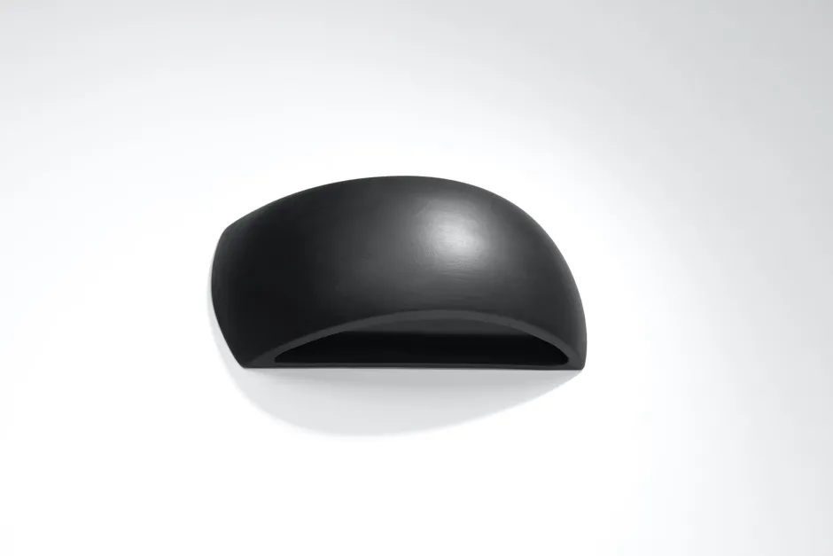 Wandleuchten|Flurlampen*Sollux Schwarze Wandleuchte Keramik Modern Up Down indirekt