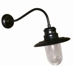 Lido Schwarze Wandleuchte Vintage Aluminium innen dekorativ< Wandleuchten|Küchenlampen