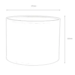 Lampenschirme*Easylight Schwarzer Lampenschirm Stoff für E14 Tischlampe