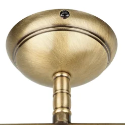 Metall Lampen|Messinglampen*Giovanni Battista Schwenkbare Deckenleuchte Rustikal Bronze Hell