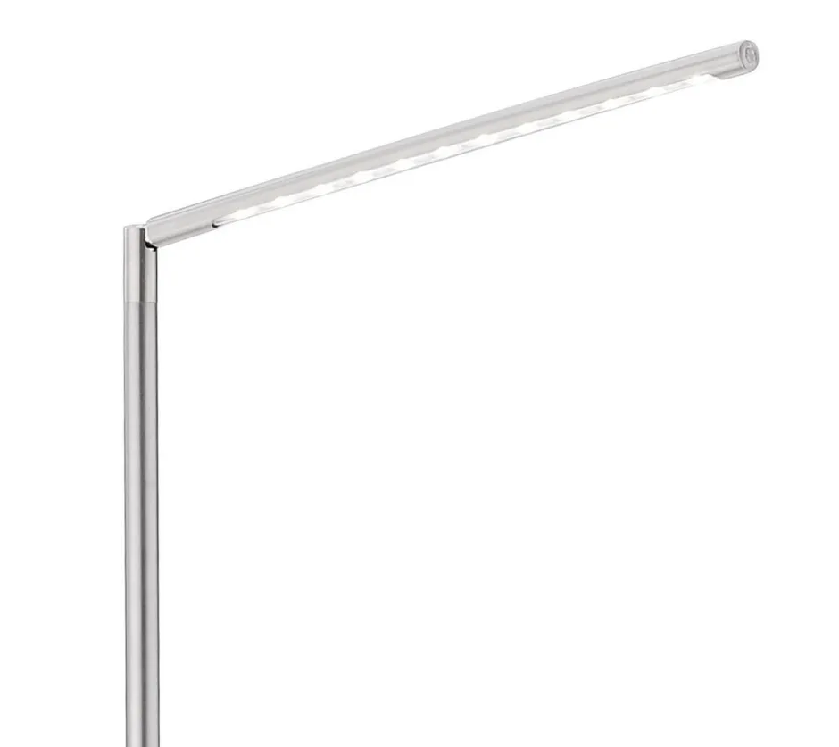 Wohnzimmerlampen|Metall Lampen*Just Light Schwenkbare LED Stehlampe in Stahl 3000 K dimmbar