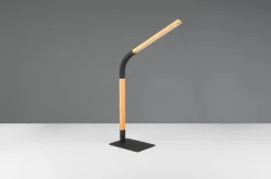 Wohnzimmerlampen|Metall Lampen*Trio Reality Schwenkbare LED Tischleuchte dimmbar Metall Schwarz 7 W