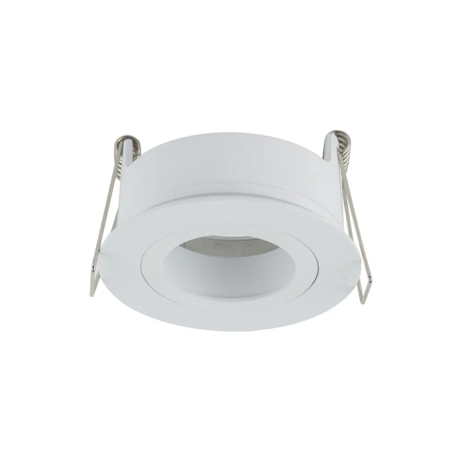 TK Lighting Schwenkbarer Einbauspot Metall Ø7,5 cm IP65 Weiß< Metall Lampen|Moderne Außenleuchten