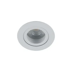 TK Lighting Schwenkbarer Einbauspot Metall Ø7,5 cm IP65 Weiß< Metall Lampen|Moderne Außenleuchten