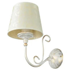 Jupiter Shabby Wandlampe Barock Motiv Wandleuchte GANARA< Stofflampen|Shabby Chic Lampen