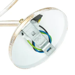 Jupiter Shabby Wandlampe Barock Motiv Wandleuchte GANARA< Stofflampen|Shabby Chic Lampen