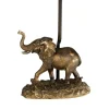 Tischlampen|Wohnzimmerlampen*Elstead Sockel für Tischleuchte E27 in Bronze antik Elefant