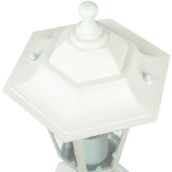 Easylight Sockel Wegeleuchte Garten PARIS Weiß IP44 rustikal< Rustikale Lampen|Rustikale Außenleuchten