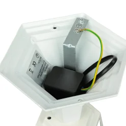 Easylight Sockel Wegeleuchte Garten PARIS Weiß IP44 rustikal< Rustikale Lampen|Rustikale Außenleuchten