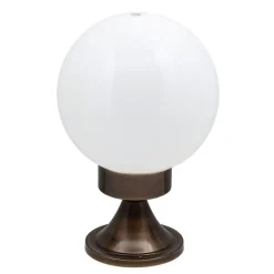 Metall Lampen|Messinglampen*Lido Sockelleuchte Außen Garten Weg aus Messing VERIA