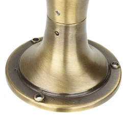 Lido Sockelleuchte außen Messing H:25cm Terrasse Weg< Metall Lampen|Messinglampen