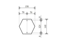 Rabalux Sockelleuchte außen Rustikal in Gold 43 cm IP43< Rustikale Lampen|Rustikale Außenleuchten