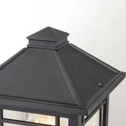 Elstead Sockelleuchte Garten E27 IP44 44,5 cm hoch Schwarz< Außenleuchten Antik|Gartenlaternen