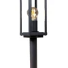 Eco-Light Sockelleuchte Vintage Aluminium Schwarz IP44 E27 50 cm< Metall Lampen|Vintage Lampen