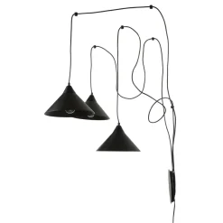 Hängelampen|Esszimmer Lampen*Emibig Spider Hängeleuchte mit Stecker Kabelschalter FLEXIO