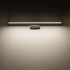 Nowodvorski Spiegelleuchte LED Chrom IP44 3000 K 900 lm Aluminium< Led Lampen|Wandleuchten