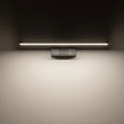 Nowodvorski Spiegelleuchte LED Schwarz IP44 3000 K 550 lm warmweiß< Wohnzimmerlampen|Metall Lampen