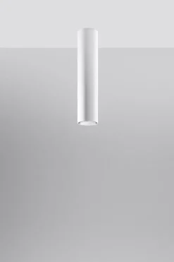 Küchenlampen|Moderne Lampen*Sollux Spot Deckenleuchte Weiß 40 cm hoch Ø 6 cm Metall Modern