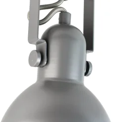 Wandleuchten|Flurlampen*Easylight Spot Lampe Anthrazit Metall rund Retro praktisch