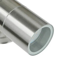 Harms Import Spot Lampe außen Edelstahl IP44 GU10 Haus Wand COLLINS< Moderne Lampen|Moderne Außenleuchten