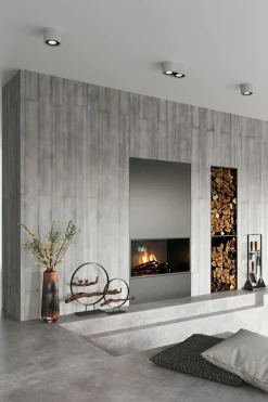 Sollux Spot Lampe Beton 2x GU10 L: 27 cm H: 9 cm klein Decke< Betonlampen|Moderne Lampen