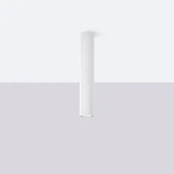 Sollux Spot Lampe Decke Weiß GU10 Ø 6,5 cm H: 40 cm Aluminium< Wohnzimmerlampen|Küchenlampen