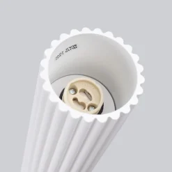 Sollux Spot Lampe Decke Weiß GU10 Ø 6,5 cm H: 40 cm Aluminium< Wohnzimmerlampen|Küchenlampen