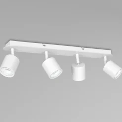 Moderne Lampen|Küchenlampen*Luminex Spot Lampe Decke Weiß Metall GU10 66 cm WIOMA